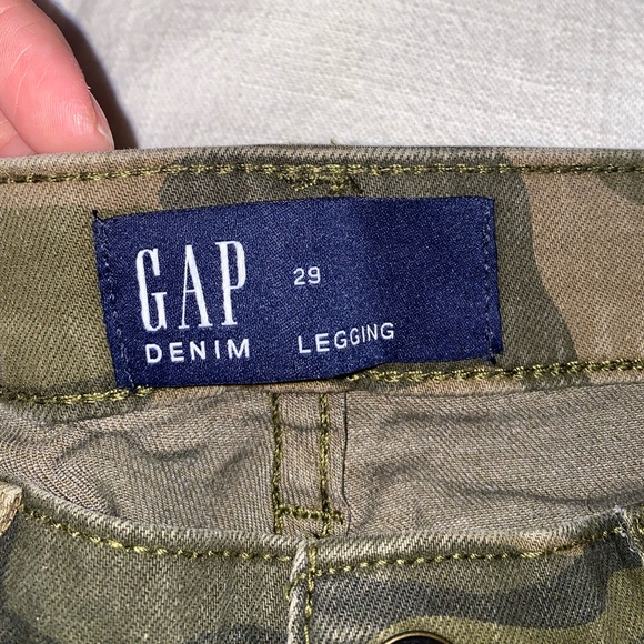 GAP camouflage jeans skinny size 29 - Picture 2 of 7
